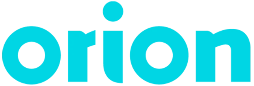 Orion logo of current flyer