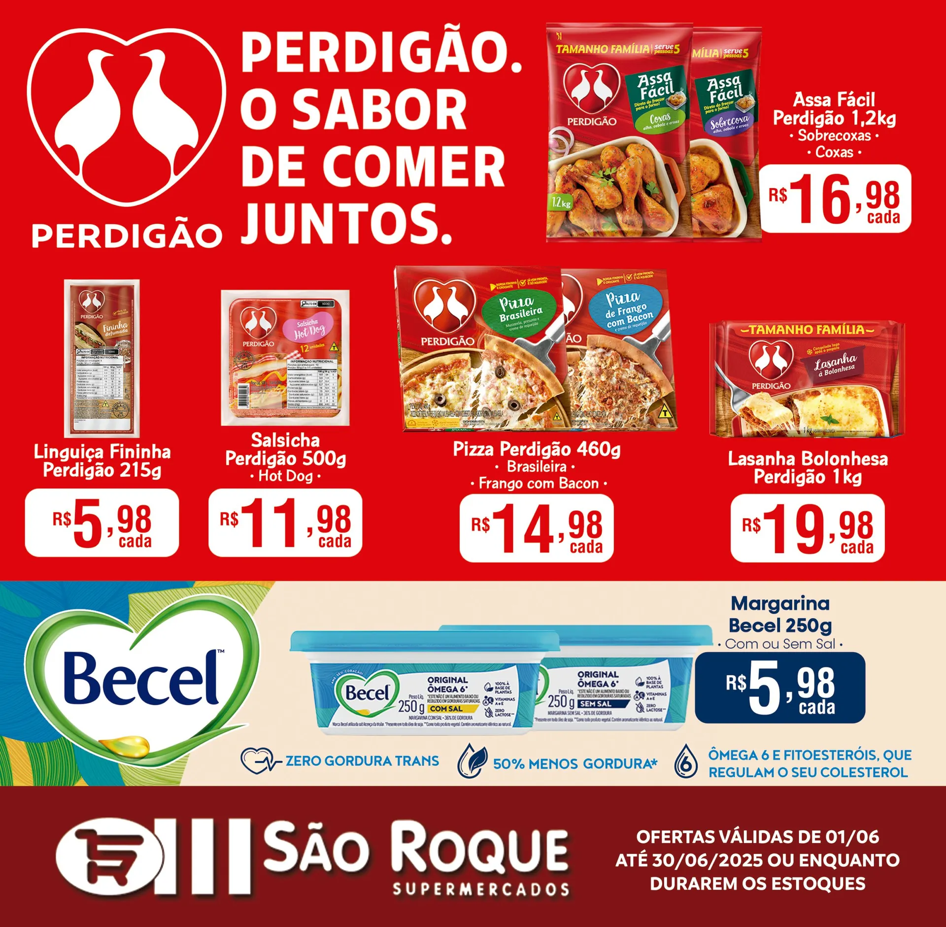 Encarte de Supermercado São Roque Ofertas 6 de junho até 30 de junho 2025 - Pagina 1
