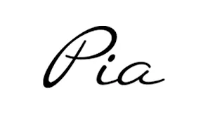 Pia Jewellery logo. Current catalogue