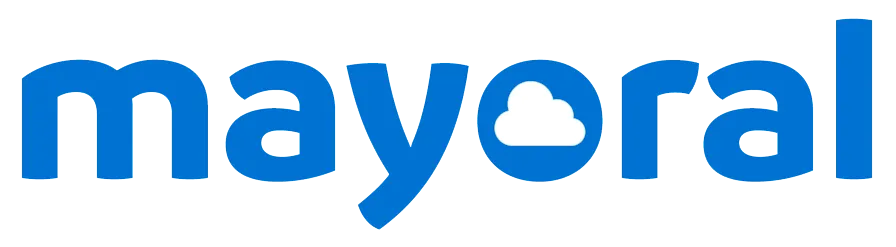 Mayoral logo de folhetos