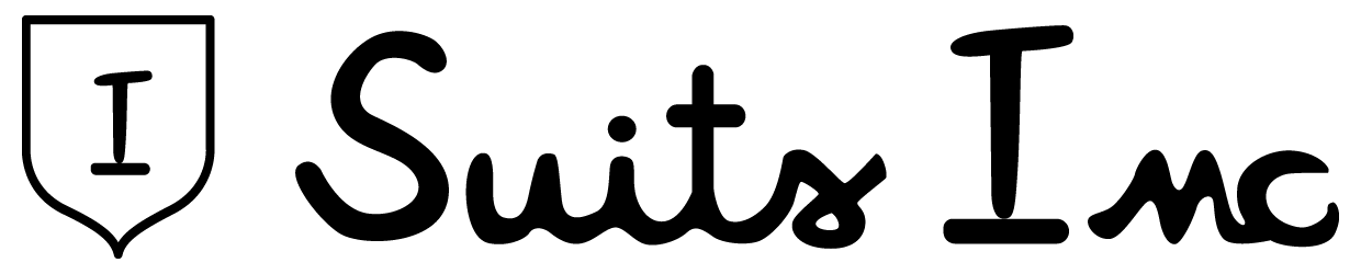 Suits Inc logo de folhetos