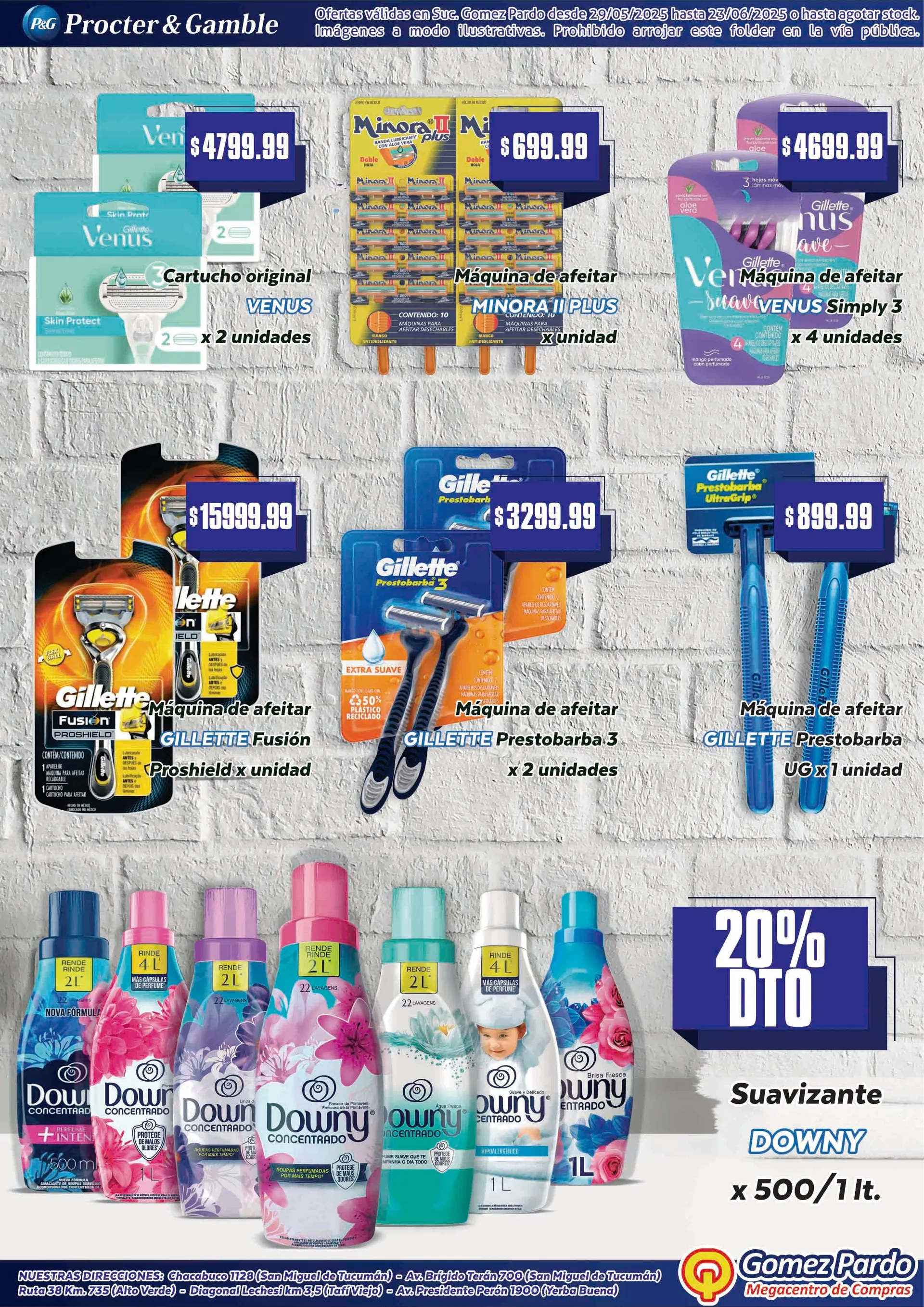 Ofertas de Ofertas Gomez Pardo 29 de mayo al 23 de junio 2025 - Página 1 del catálogo