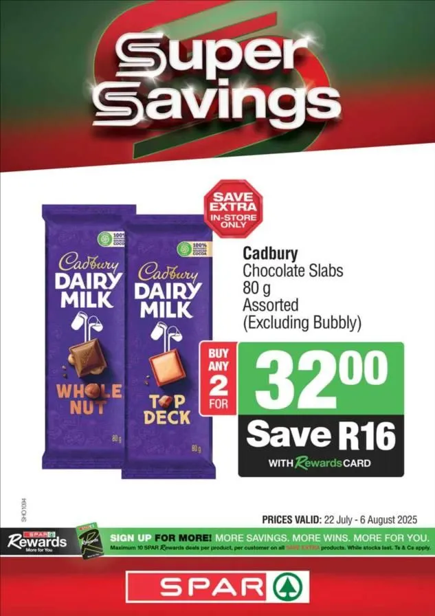 SPAR weekly ads from 22 July to 6 August 2025 - Catalogue Page 14