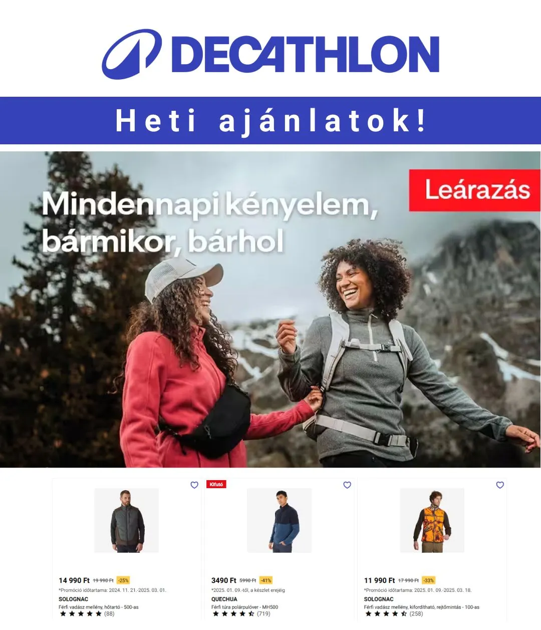 Katalógus Decathlon különleges ajánlata február 7.-tól február 28.-ig 2025. - Oldal 