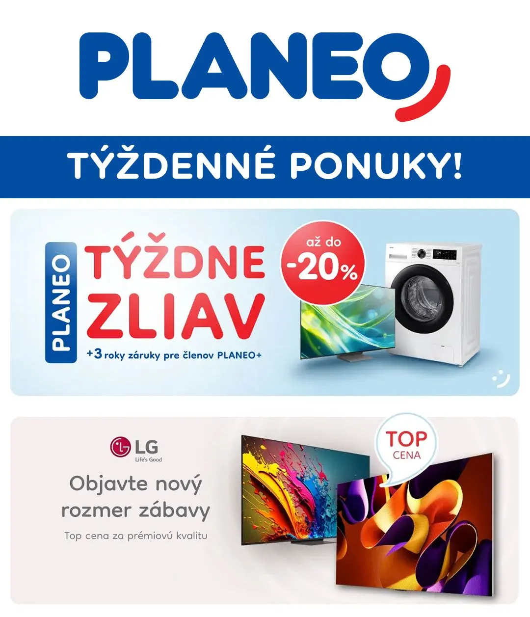 Leták: Špeciálna ponuka PLANEO Elektro od 7. februára do 28. februára 2025 - Prehľad Stránky