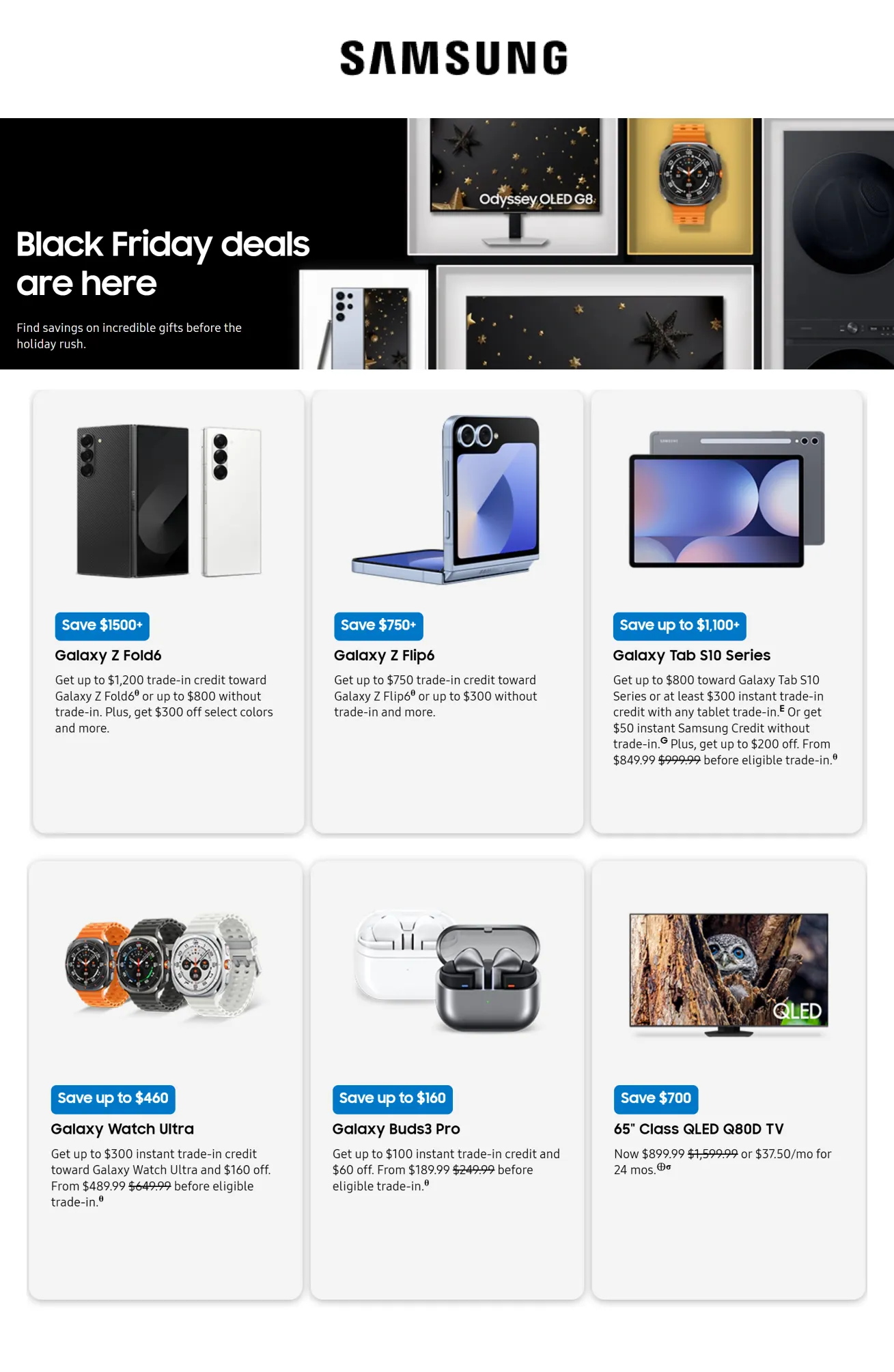 Weekly ad Black Friday Deals from November 23 to December 13 2024 - Page 1