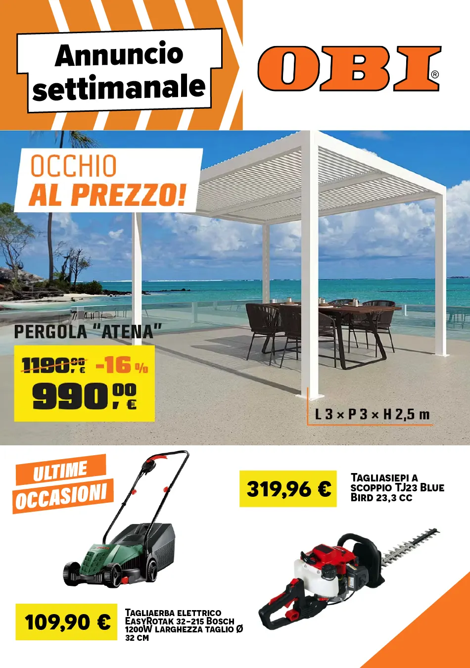 Annuncio OBI da 27 marzo a 11 aprile di 2025 - Pagina del volantino 1