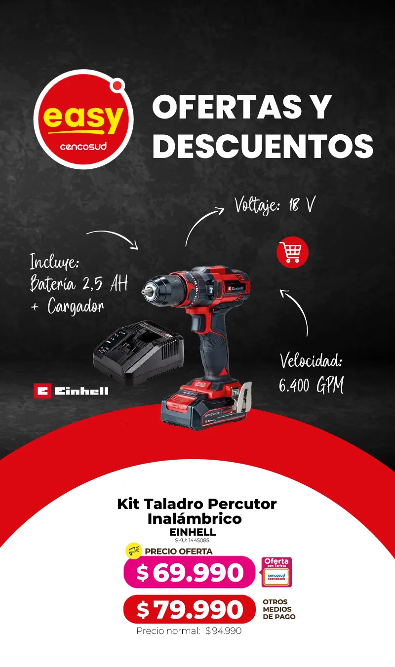 Catálogo de Ofertas en Easy 6 de marzo al 20 de marzo 2025 - Página 