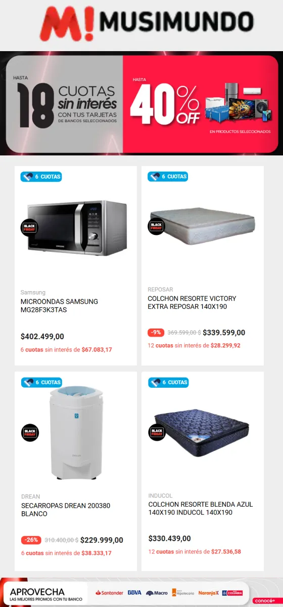 Ofertas de Ofertas Black Week 28 de noviembre al 6 de diciembre 2024 - Página  del catálogo