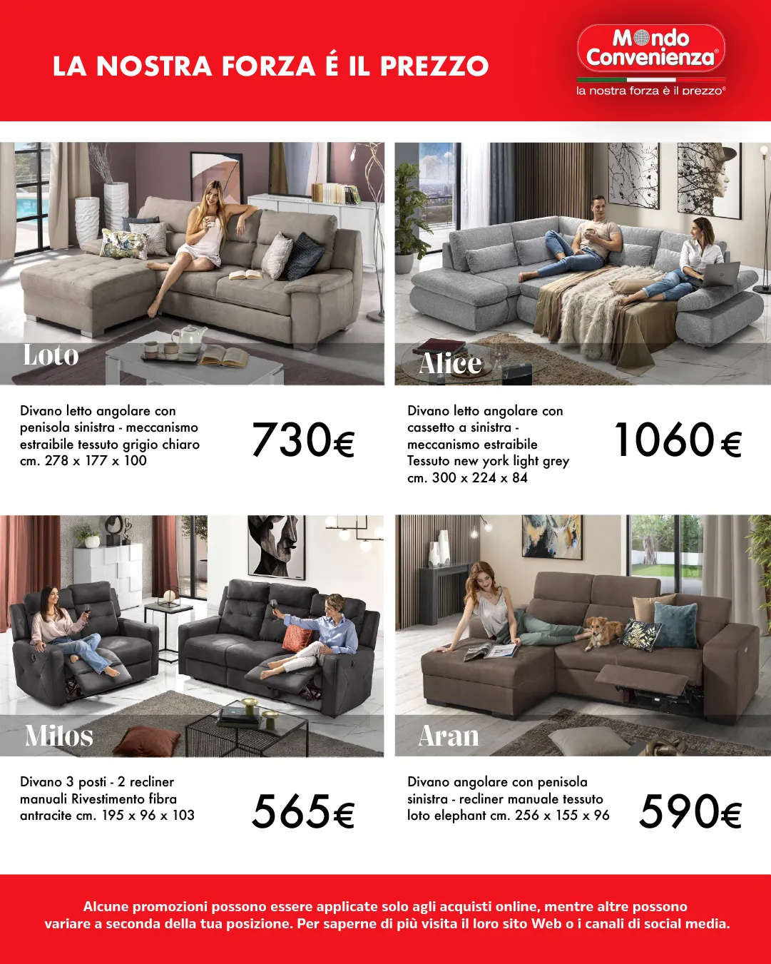 Mondo Convenienza Grandi offerte da 14 marzo a 28 marzo di 2025 - Pagina del volantino 3