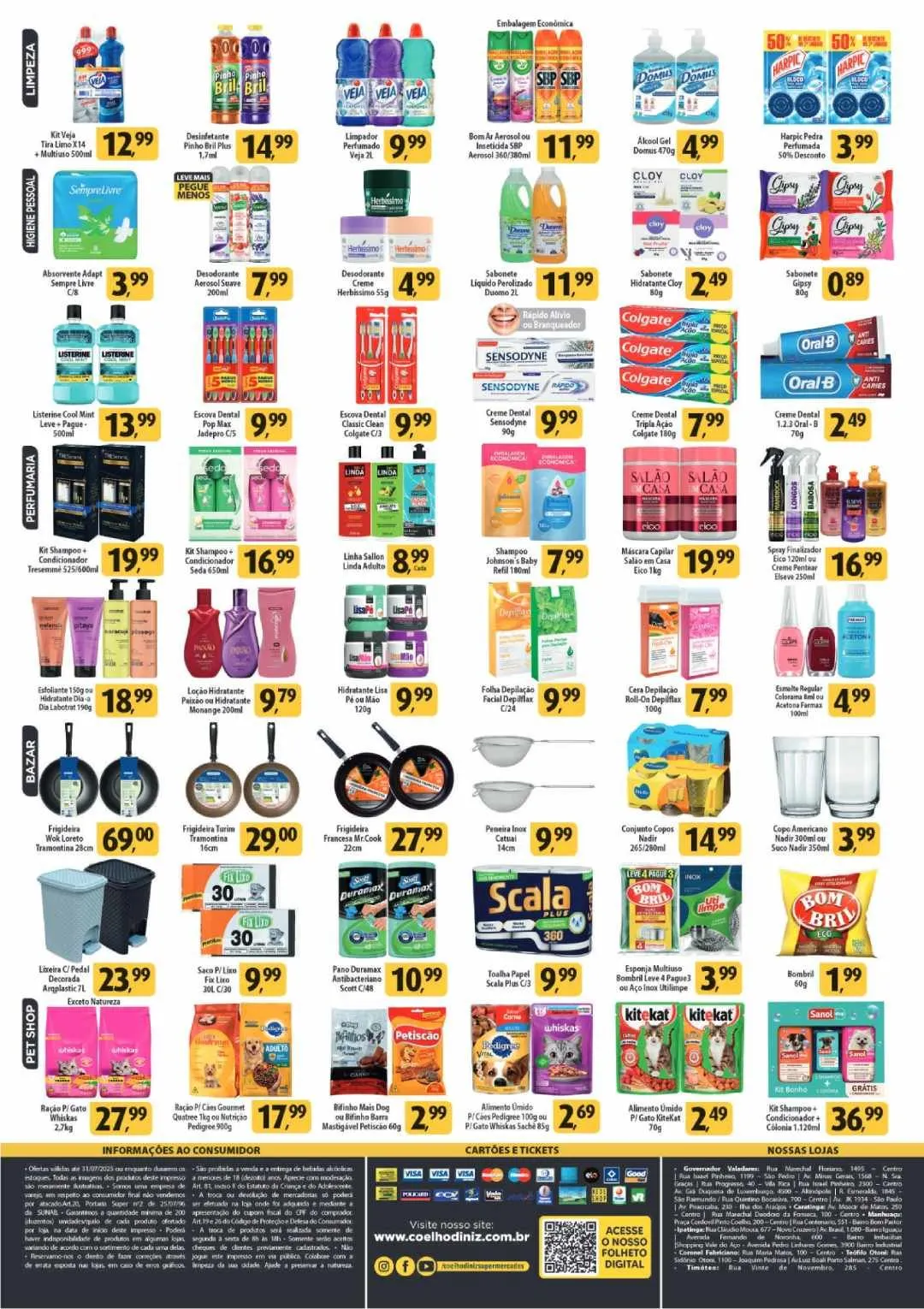 Encarte de Folhetos Coelho Diniz  14 de julho até 31 de julho 2025 - Pagina 4