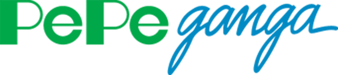 PePe ganga logo de catálogo