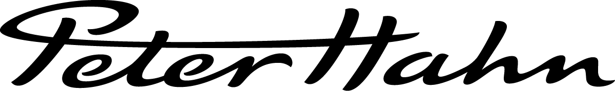 Peter Hahn logo. Current catalogue