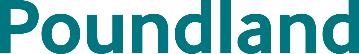 Poundland logo. Current catalogue