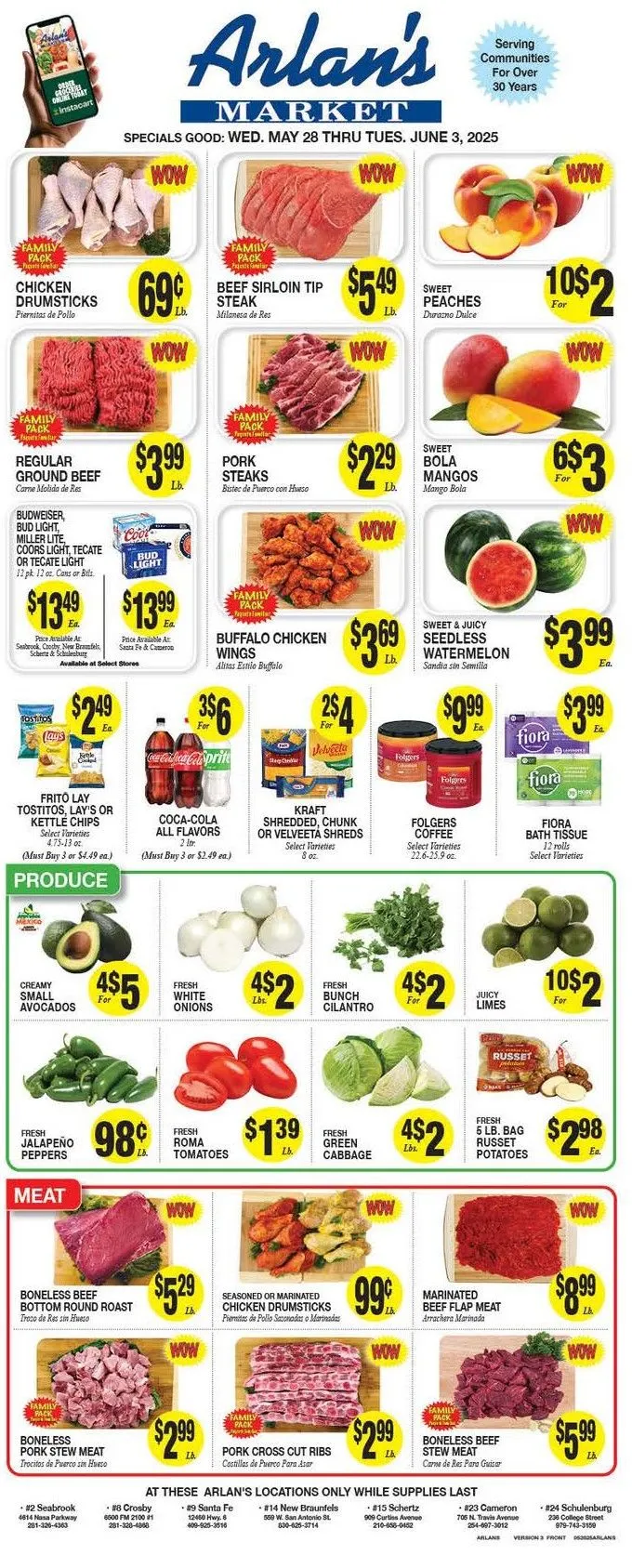 Weekly ad Arlan's Market weekly ads from May 28 to June 3 2025 - Page