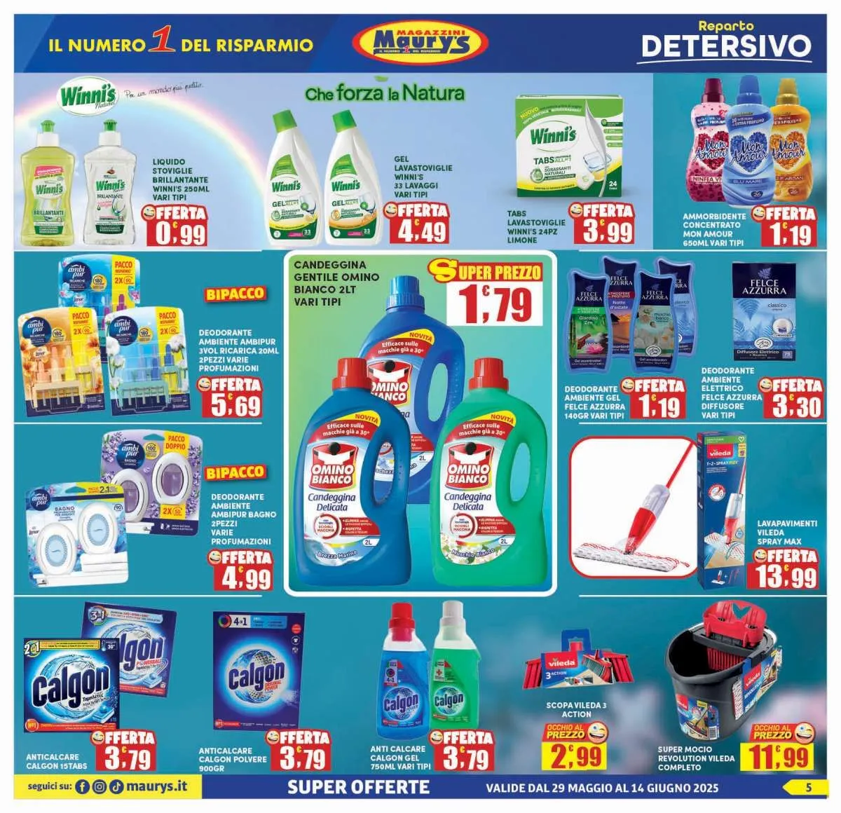 Volantini Maury's da 27 maggio a 16 giugno di 2025 - Pagina del volantino 10