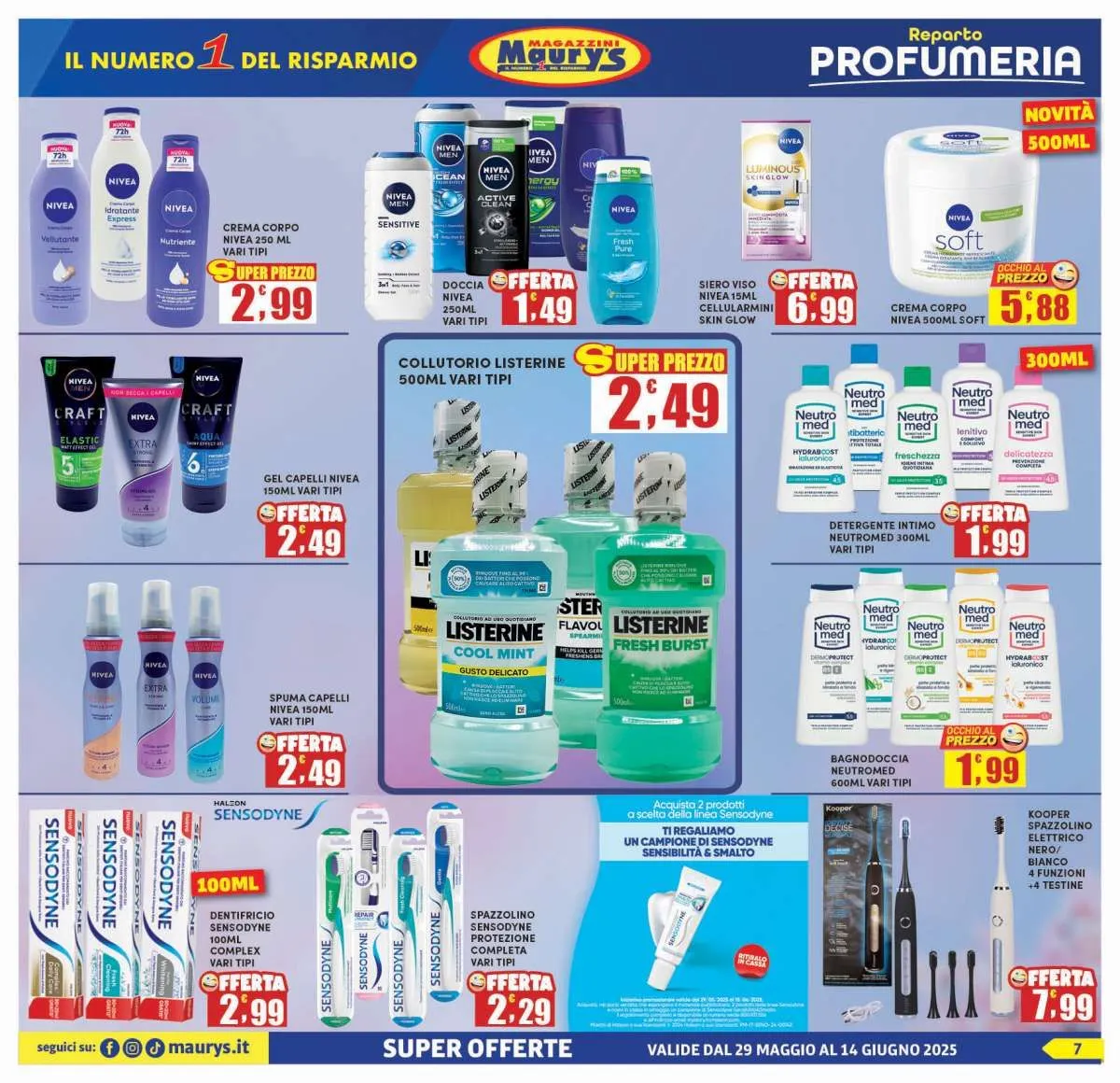 Volantini Maury's da 27 maggio a 16 giugno di 2025 - Pagina del volantino 17