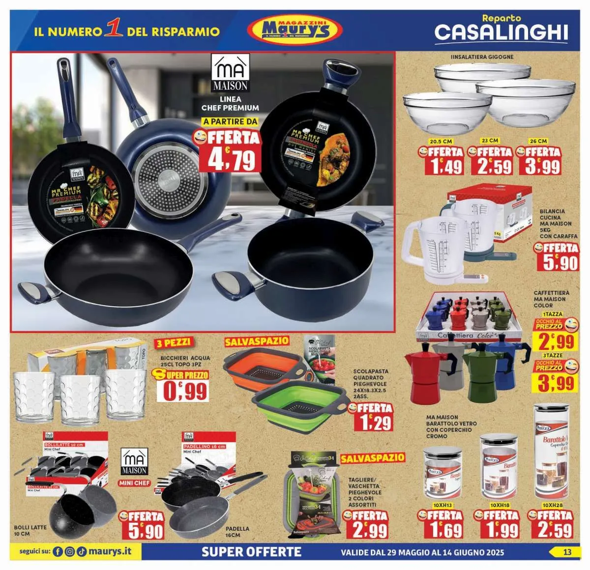 Volantini Maury's da 27 maggio a 16 giugno di 2025 - Pagina del volantino 15