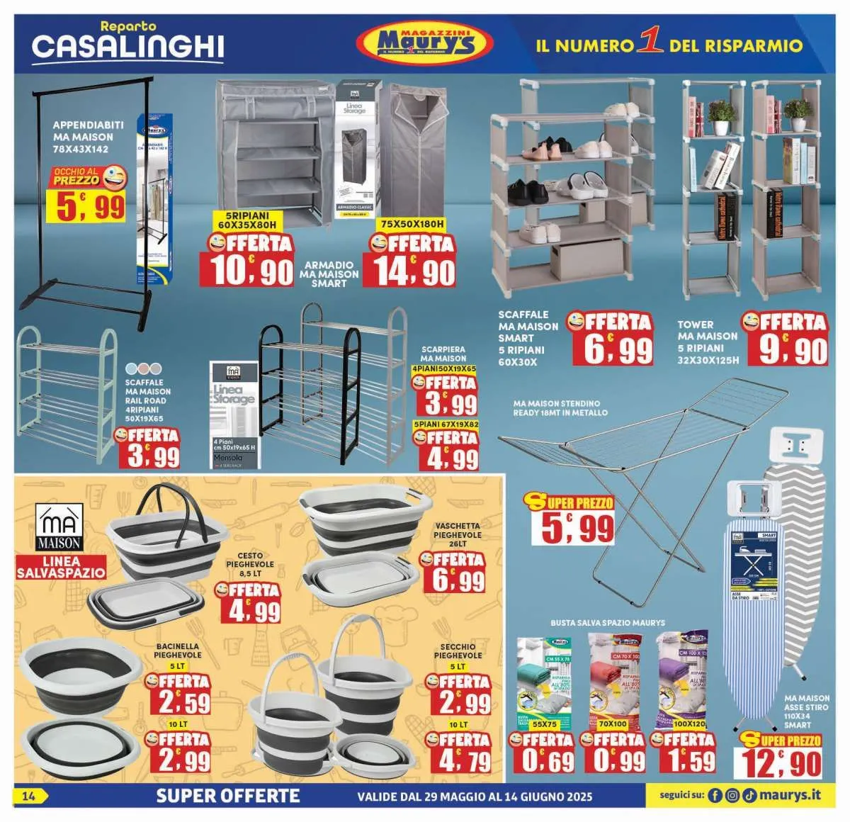  Volantini Maury's da 27 maggio a 16 giugno di 2025 - Pagina del volantino 8