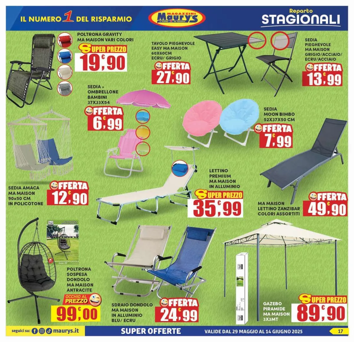 Volantini Maury's da 27 maggio a 16 giugno di 2025 - Pagina del volantino 2