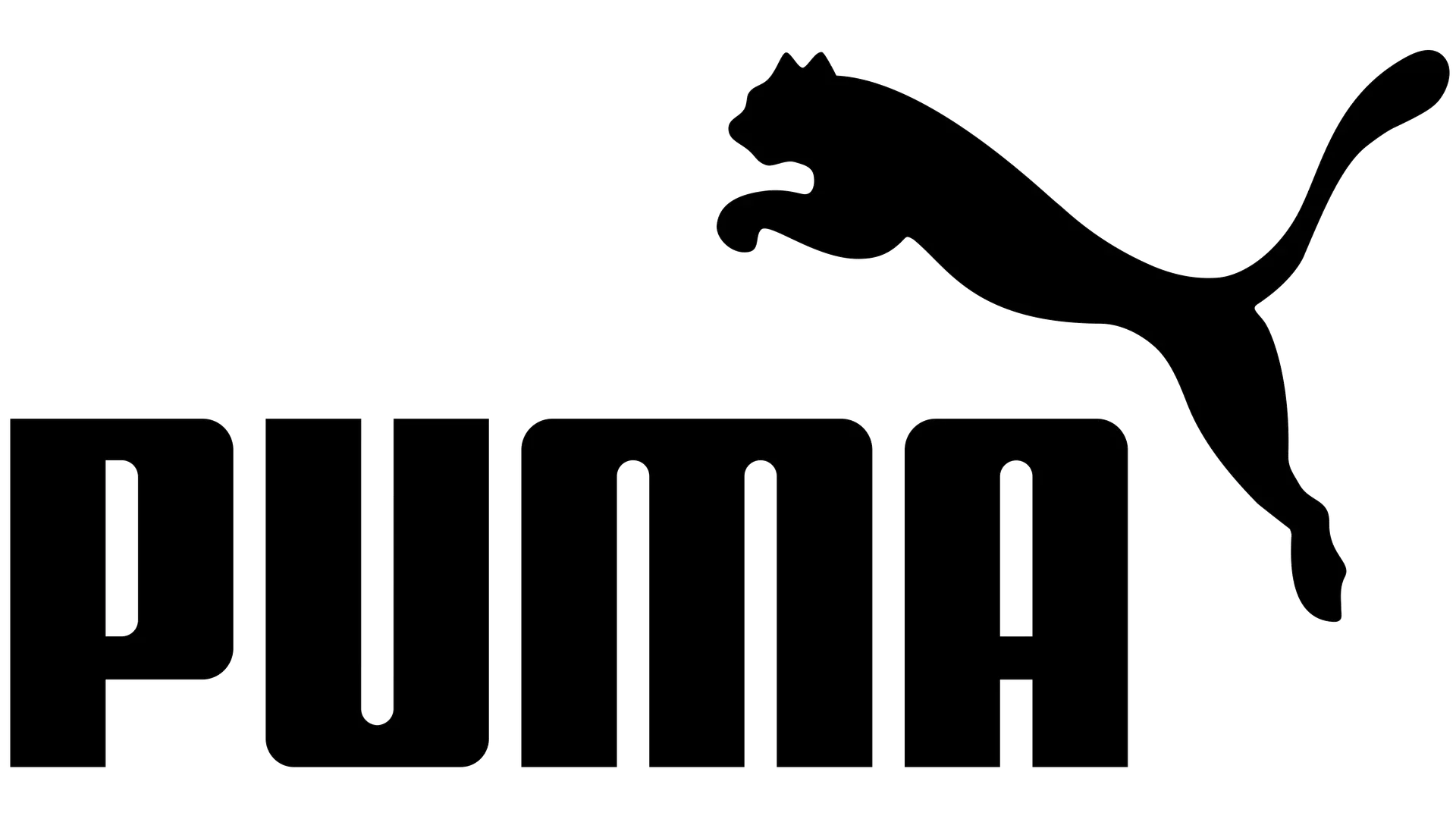Puma logo. Current catalogue