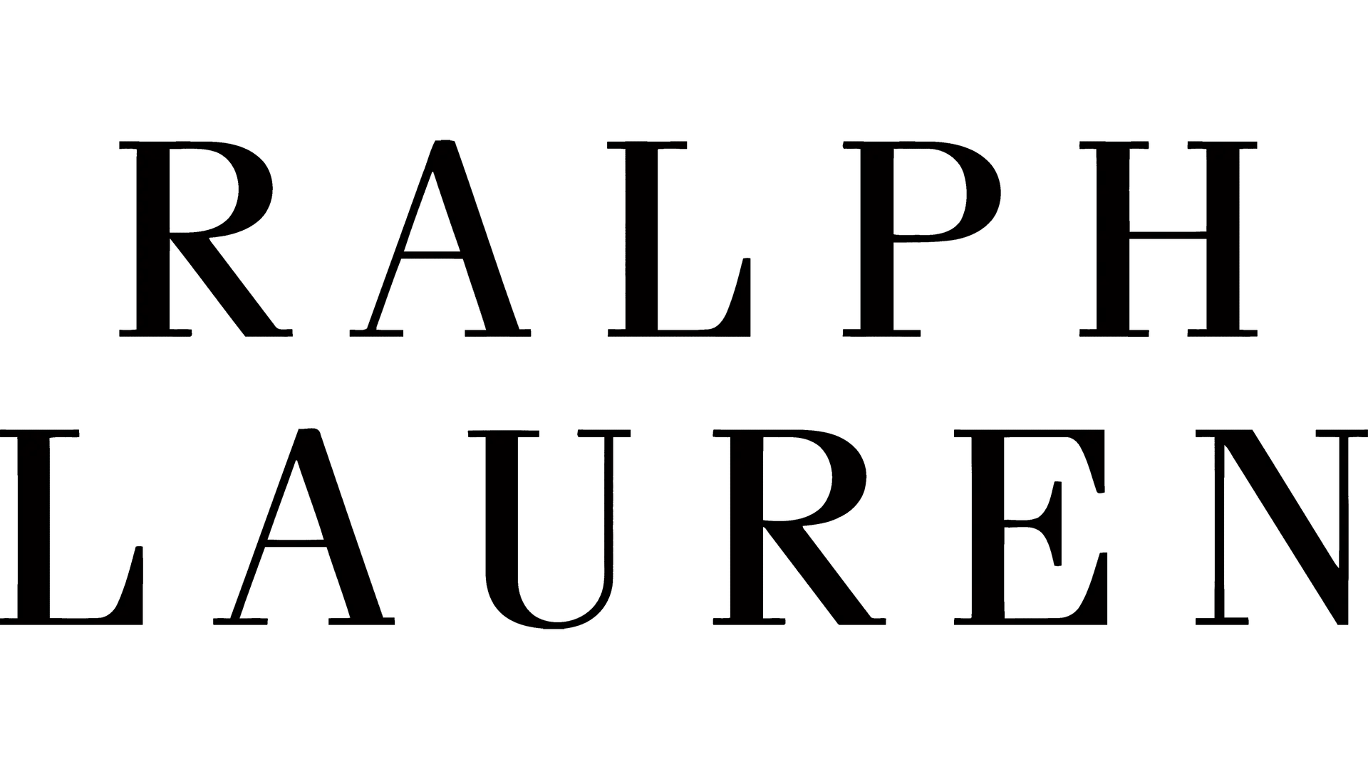 Ralph Lauren logo. Current catalogue