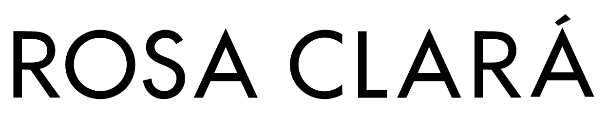 Rosa Clará logo de catálogo