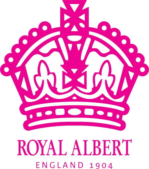Royal Albert logo. Current catalogue