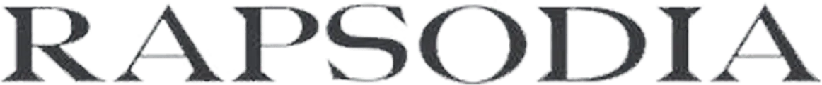 Rapsodia logo de catálogo