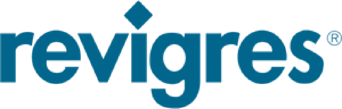 Revigrés logo de folhetos