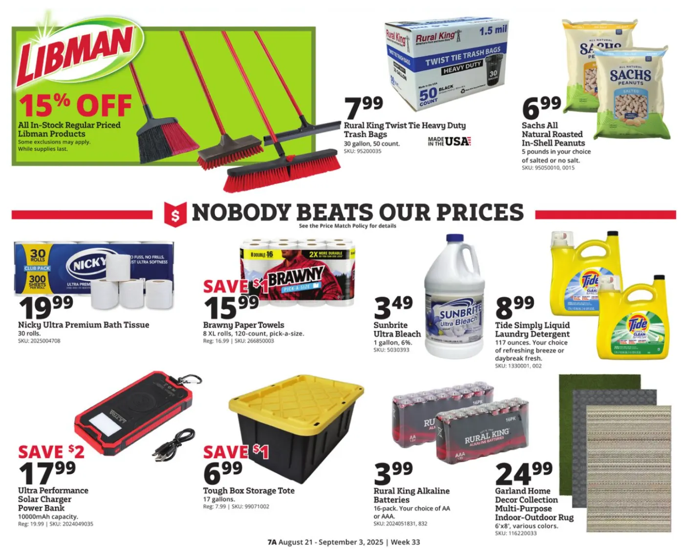 Weekly ad Prices busters from August 28 to September 8 2025 - Page 7