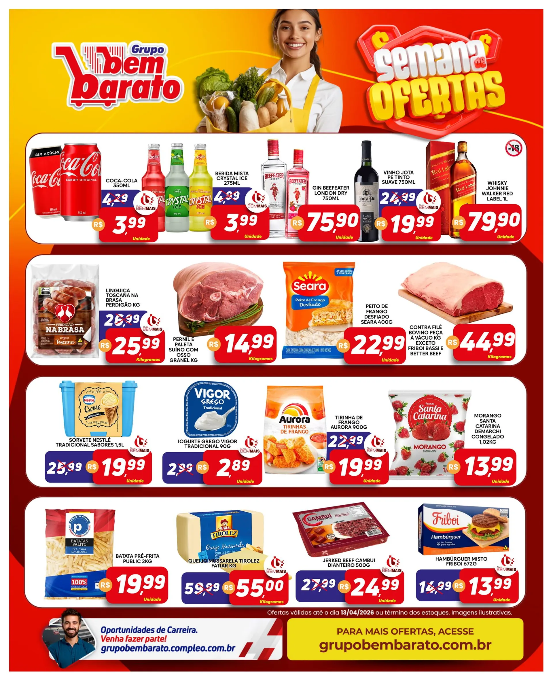 Encarte de Folhetos Bem Barato  7 de abril até 13 de abril 2026 - Pagina 2