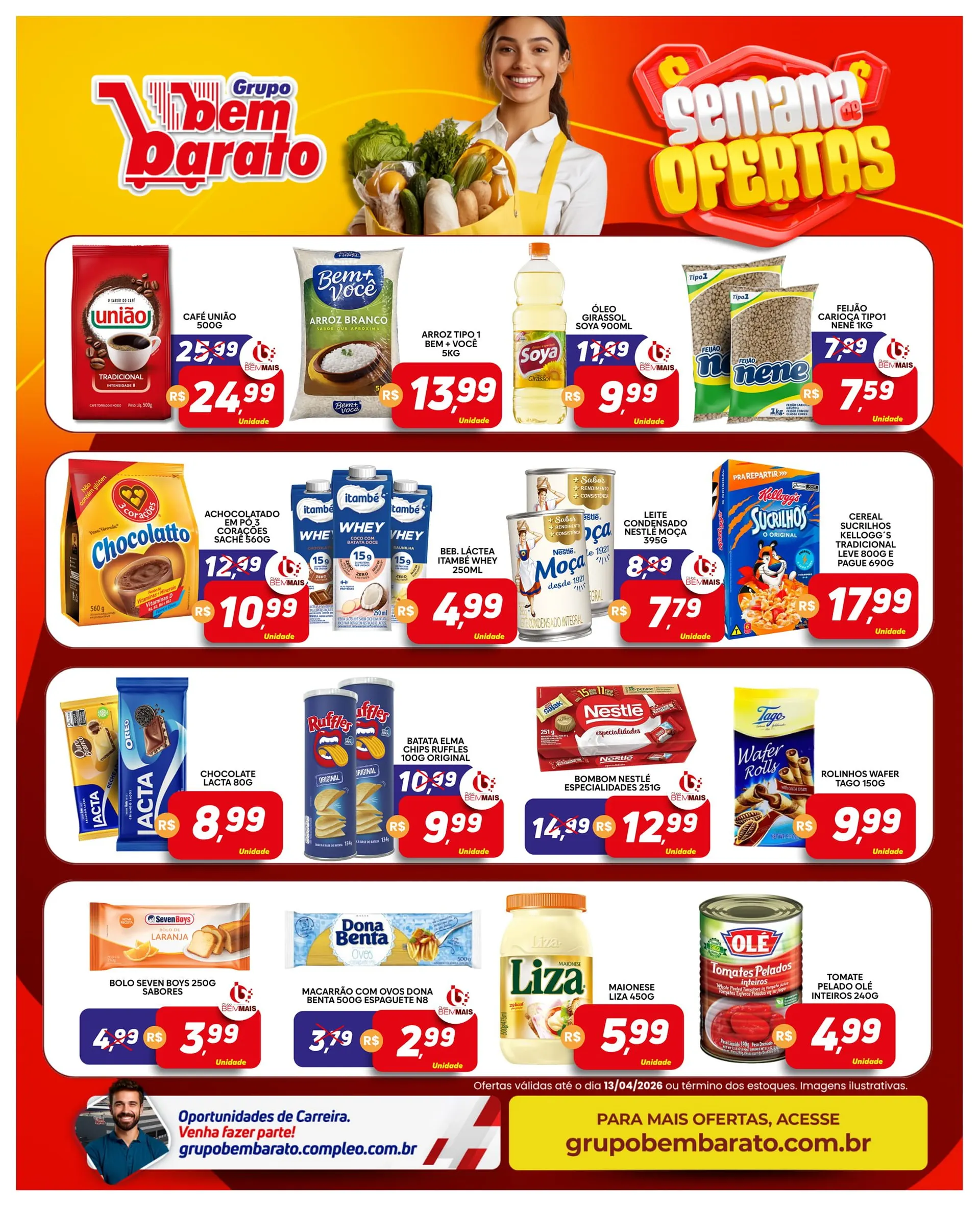 Encarte de Folhetos Bem Barato  7 de abril até 13 de abril 2026 - Pagina 3