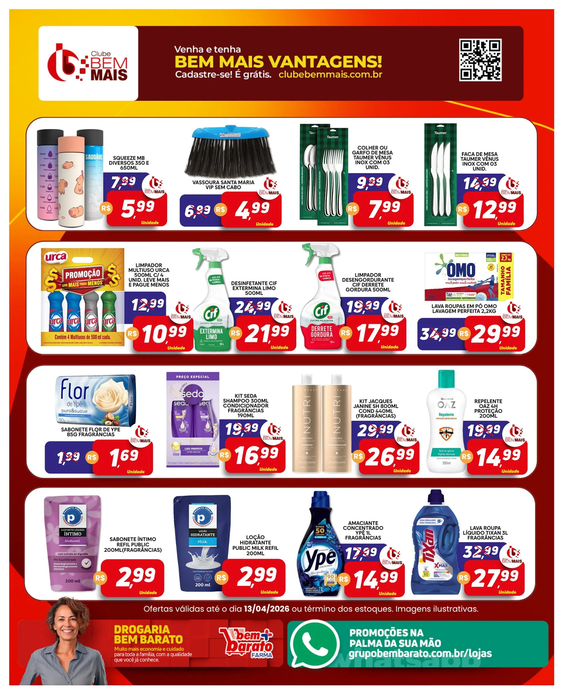 Encarte de Folhetos Bem Barato  7 de abril até 13 de abril 2026 - Pagina 5