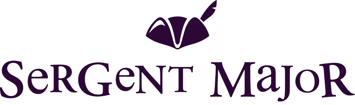 Sergent Major logo de catálogo