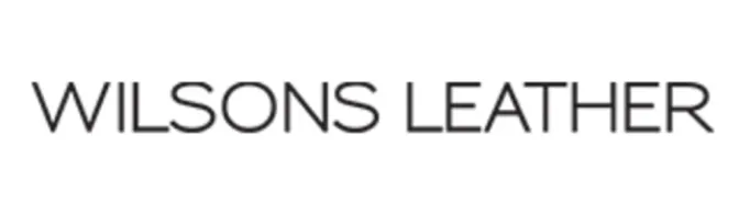 Wilson's Leather logo. Current weekly ad