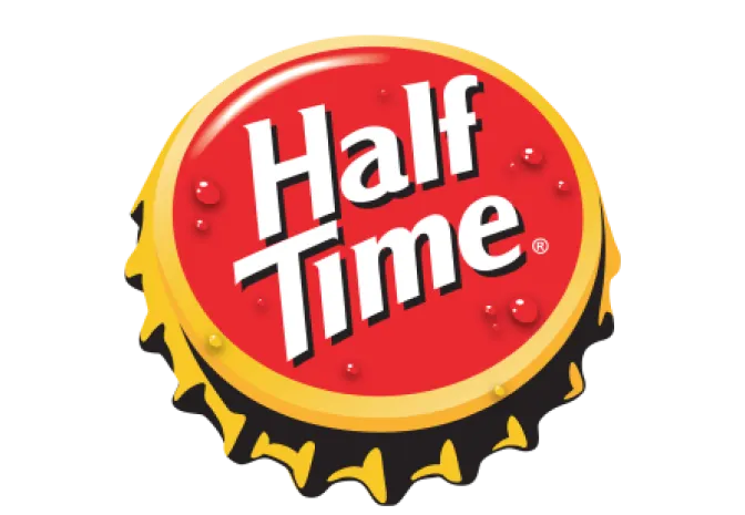 Halftime Beverage logo. Current weekly ad