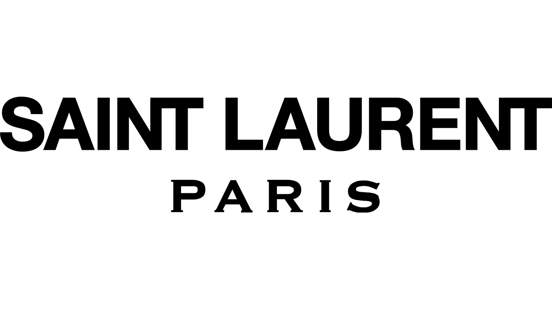 Saint Laurent logo de catálogo