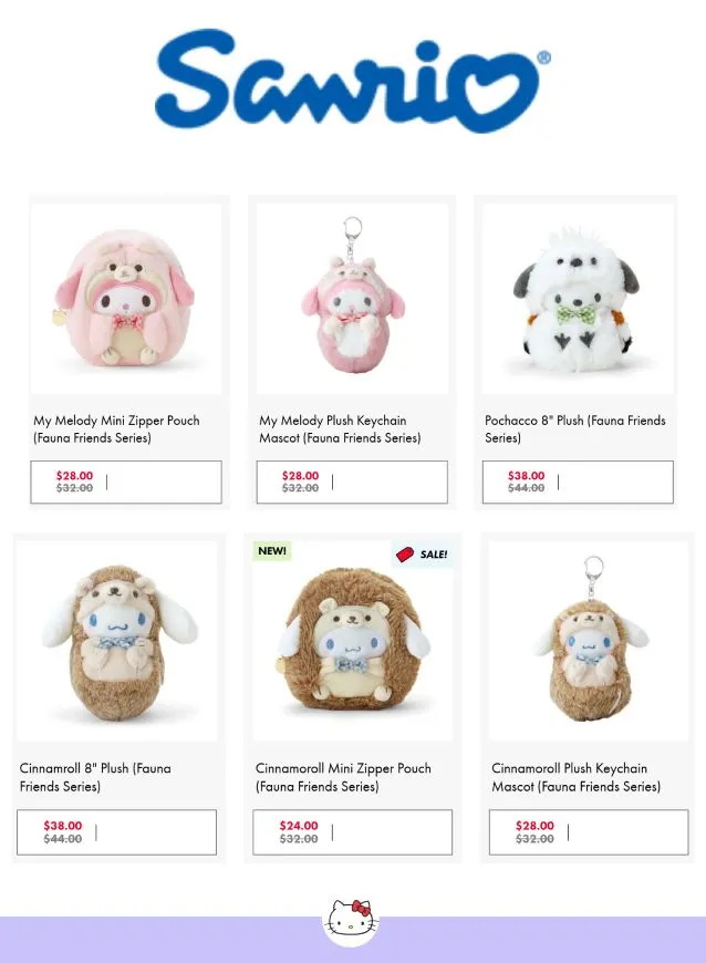 Weekly ad  Sanrio weekly deals from January 24 to January 31 2025 - Page 