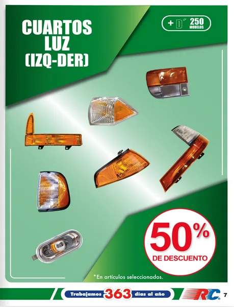 Catálogo de Refaccionaria California Ofertas 1 de enero al 31 de enero 2025 - Pagina 7