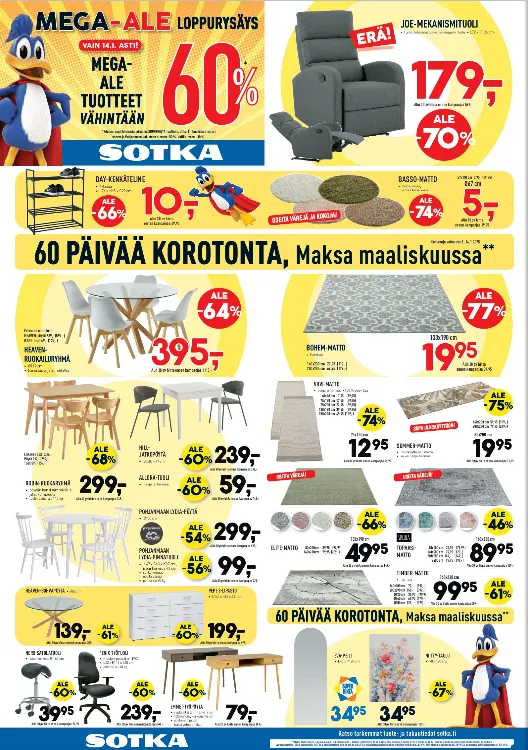 Sotka Tarjoukset voimassa alkaen 8. tammikuuta - 14. tammikuuta 2025 - Tarjouslehti sivu 2