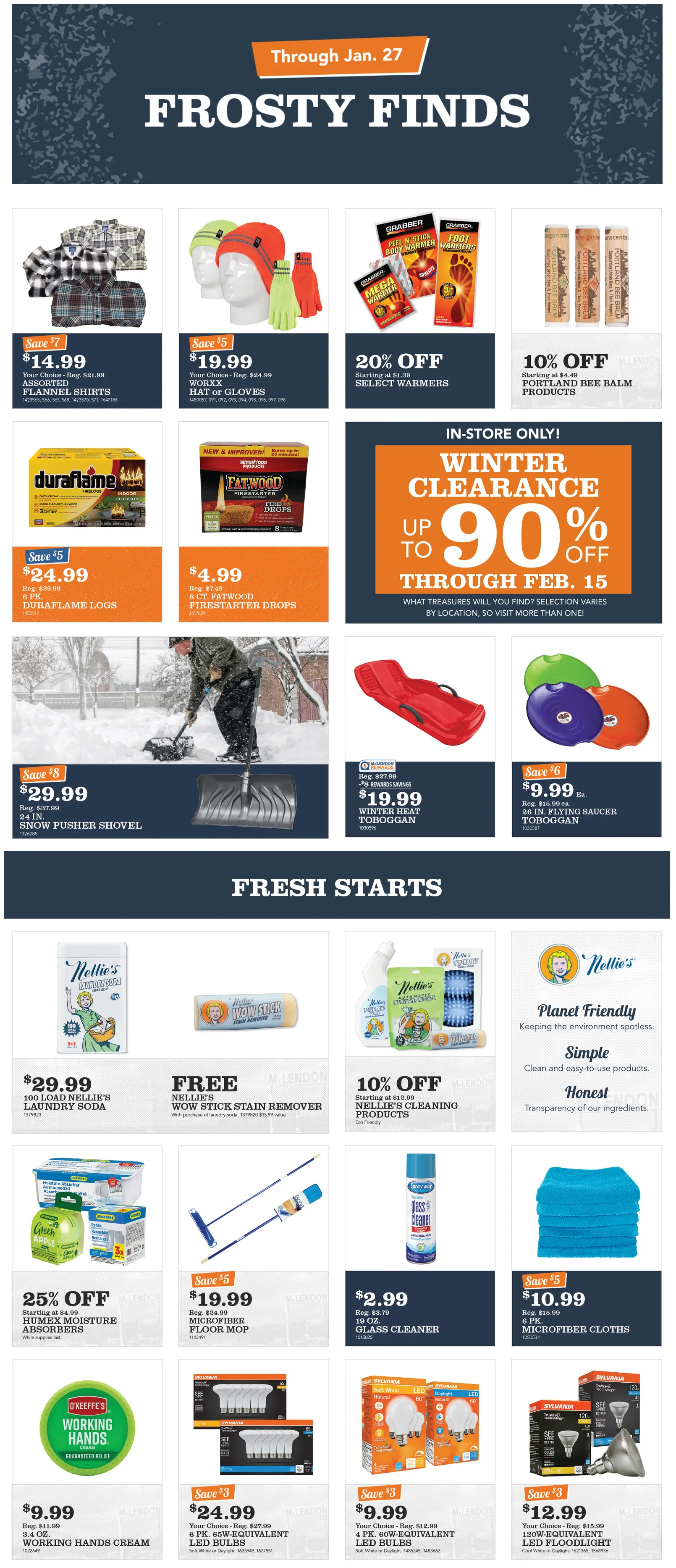 Weekly ad McLendon Sales from January 14 to January 27 2025 - Page 