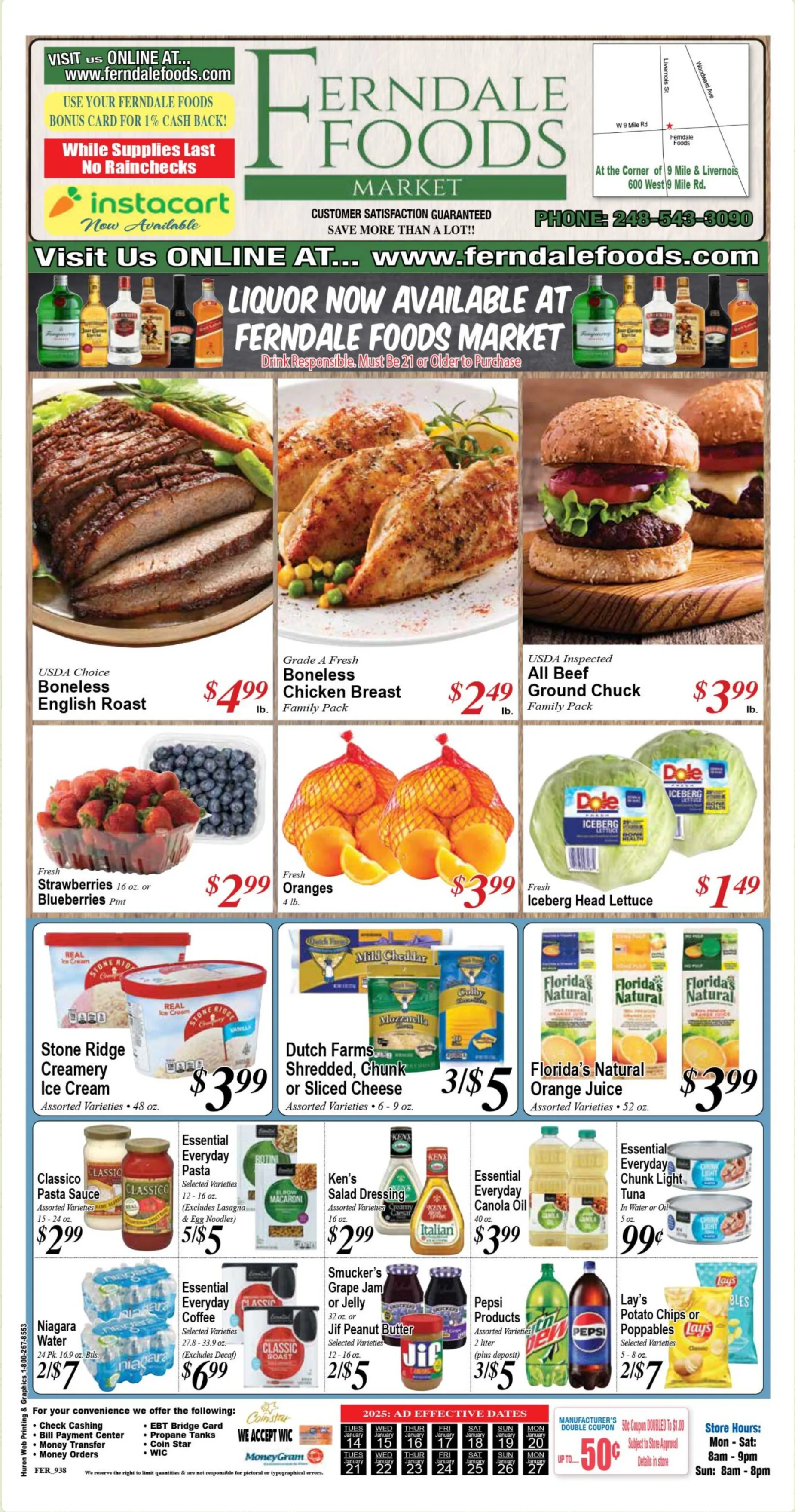 Weekly ad Ferndale Foods Sales from January 14 to January 27 2025 - Page 