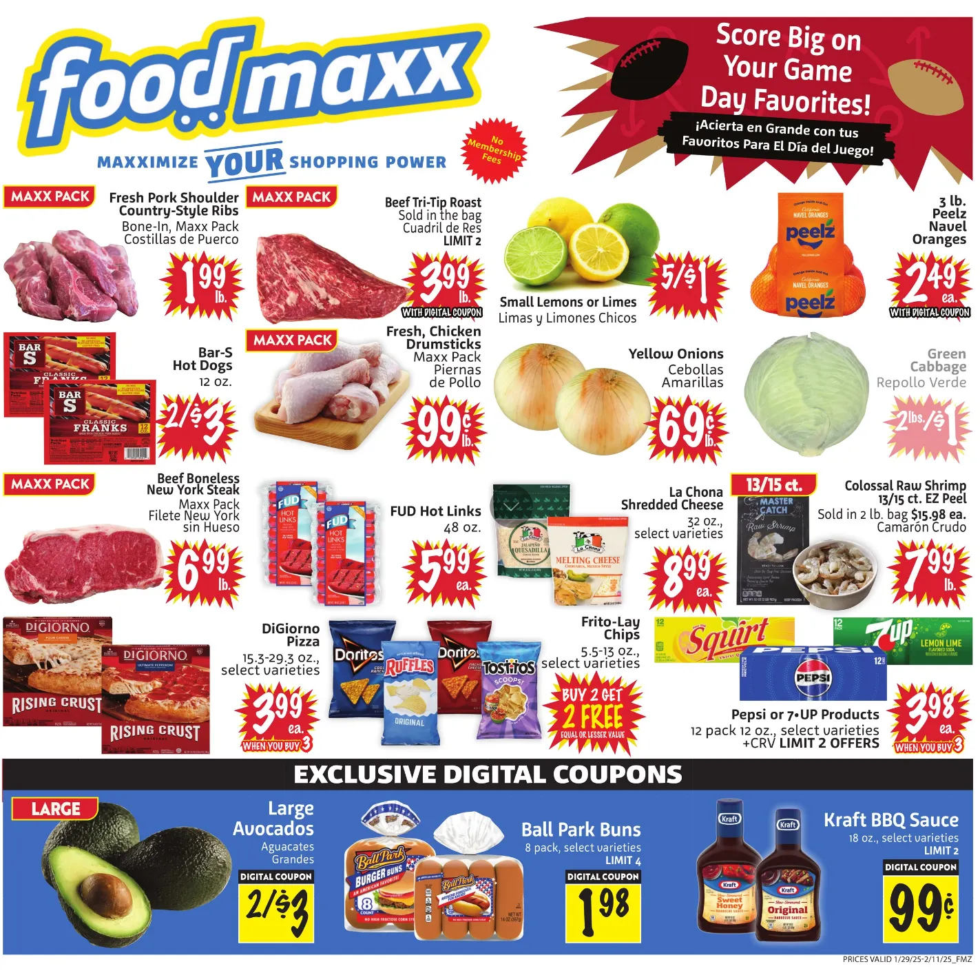 Weekly ad FoodMaxx Sales from January 29 to February 11 2025 - Page 1