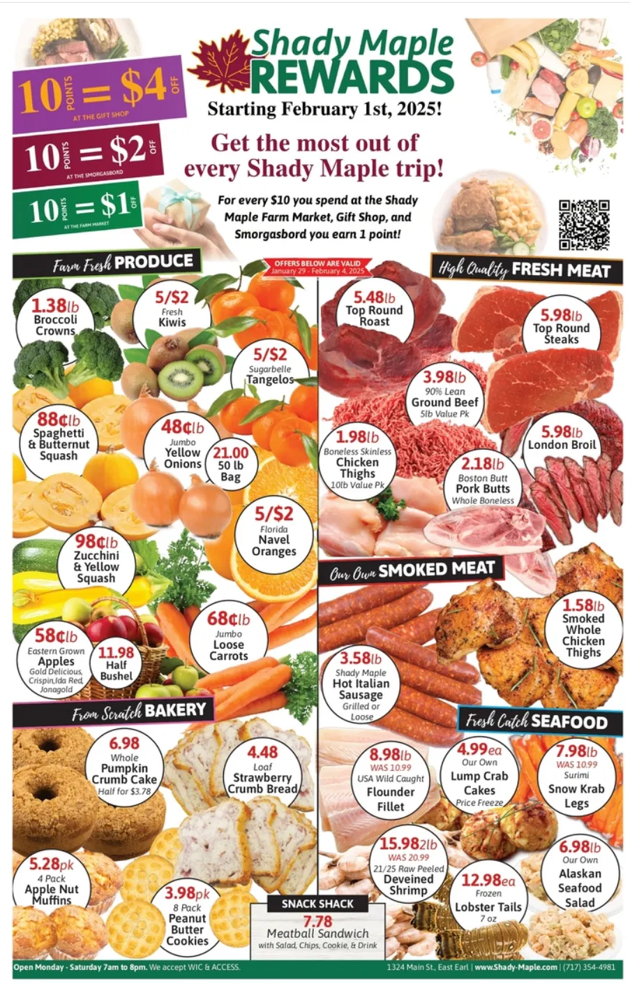 Weekly ad Shady Maple Sales from January 29 to February 4 2025 - Page 
