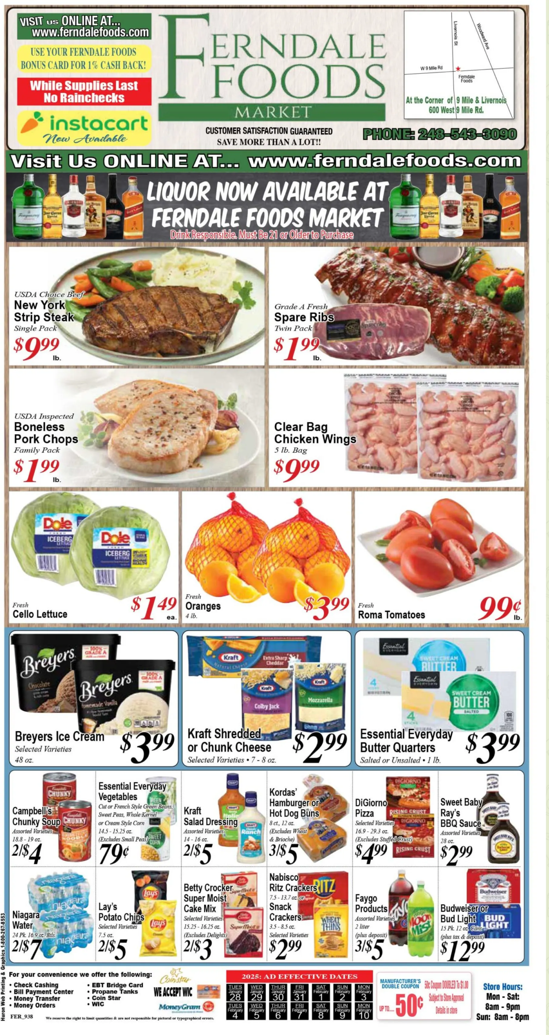 Weekly ad  Ferndale Foods Sales from January 29 to February 2 2025 - Page 