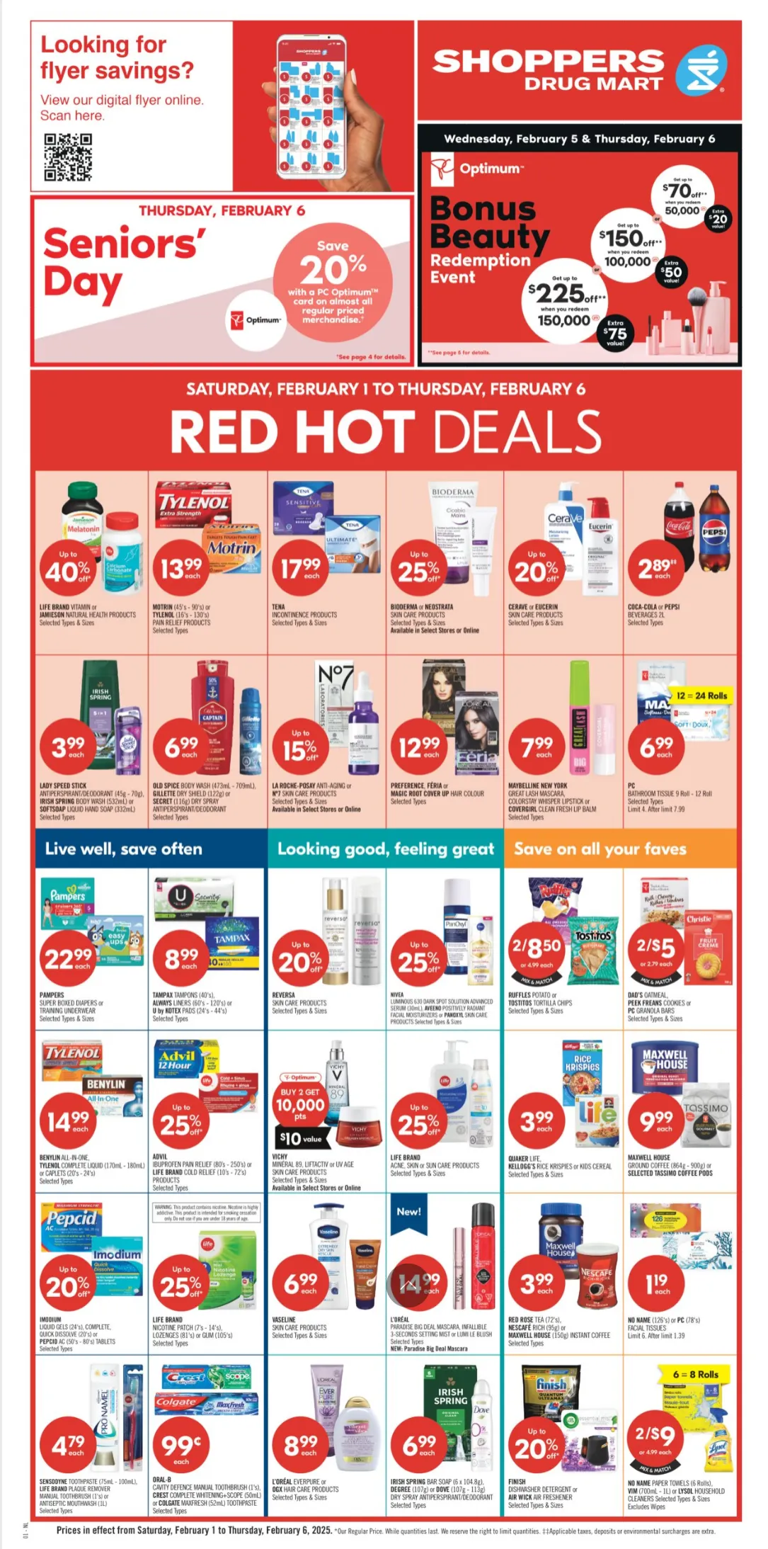 Shoppers Drug Mart Deals from February 1 to February 6 2025 - flyer page 14