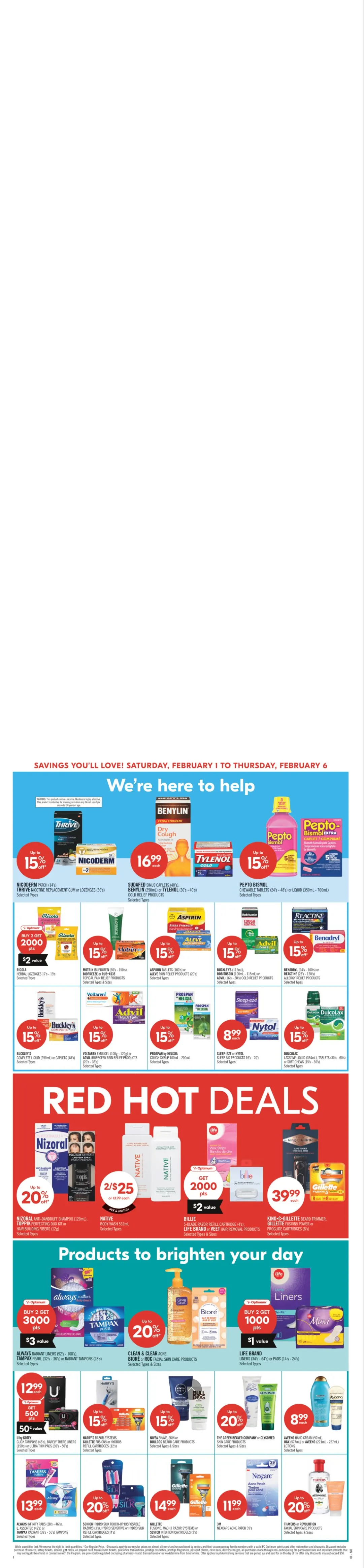 Shoppers Drug Mart Deals from February 1 to February 6 2025 - flyer page 20