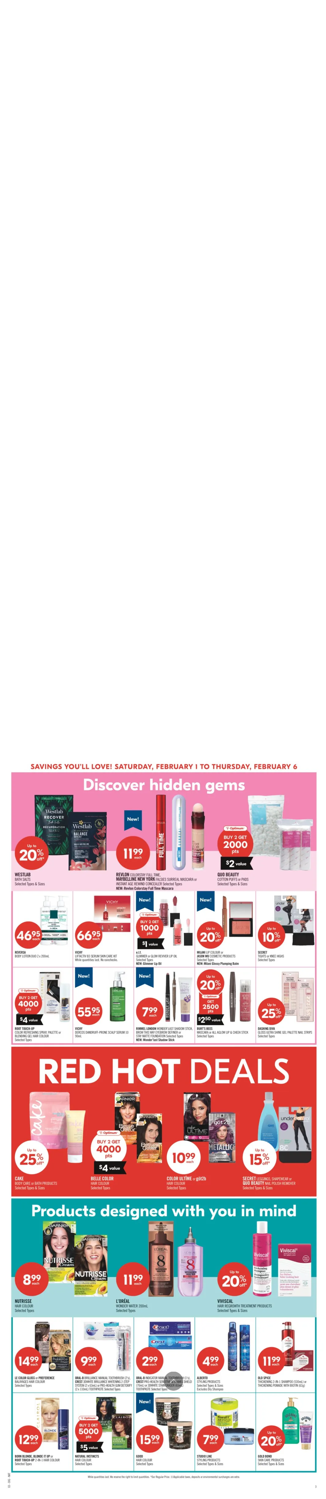 Shoppers Drug Mart Deals from February 1 to February 6 2025 - flyer page 16