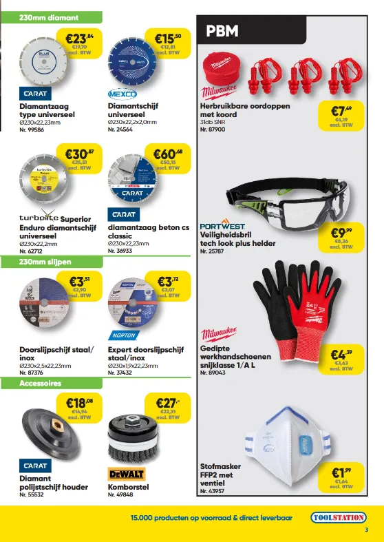 Toolstation Aanbiedingen van 1 februari tot 9 maart 2025 - Folder pagina 3